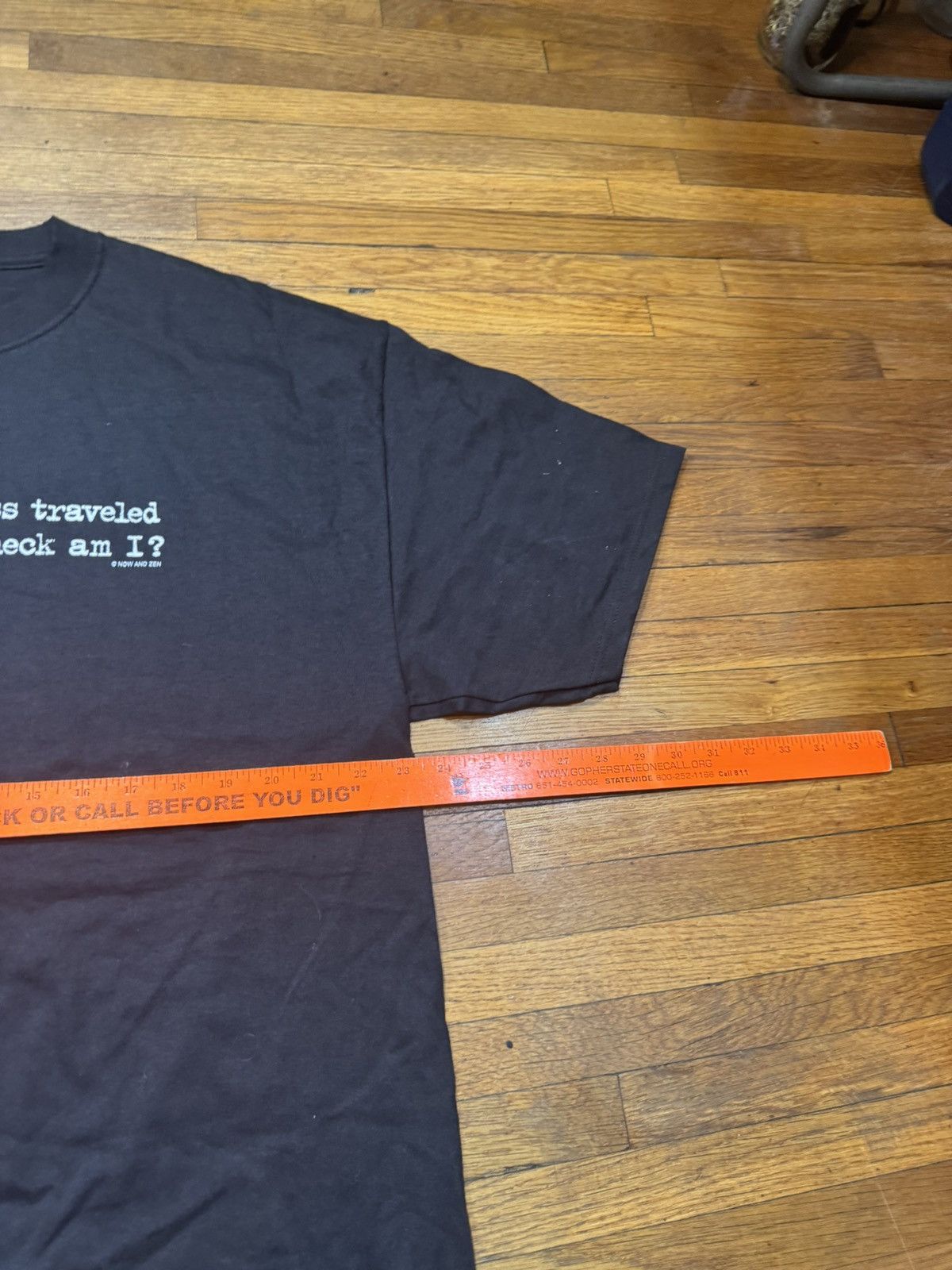 Vintage Vintage I Chose the Road Less Traveled Shirt Size US XL / EU 56 / 4 - 6 Thumbnail
