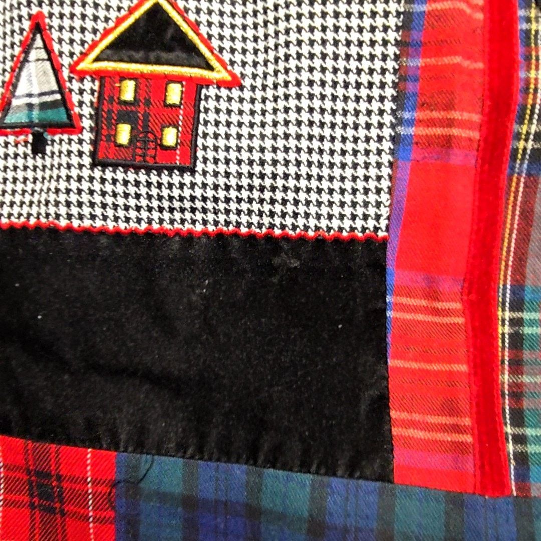 Vintage Vintage Koret Patchwork Vest Plaid Holiday 20W Christmas Size 3XL / US 20-22 - 6 Thumbnail