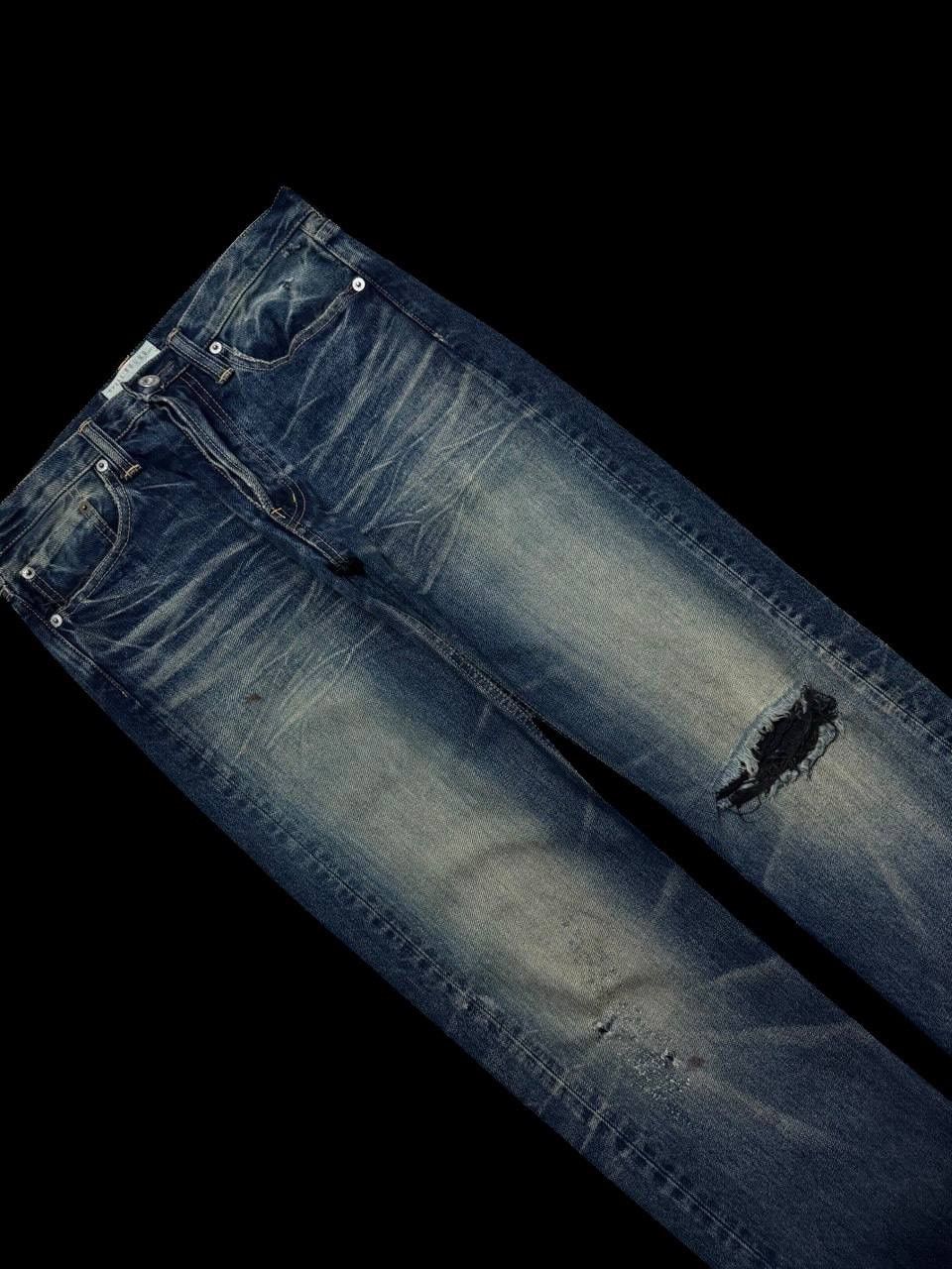 Spellbound INSANE 90s Spellbound Rusty Mudwash Distressed Ripped Jeans Size US 29 - 6 Thumbnail