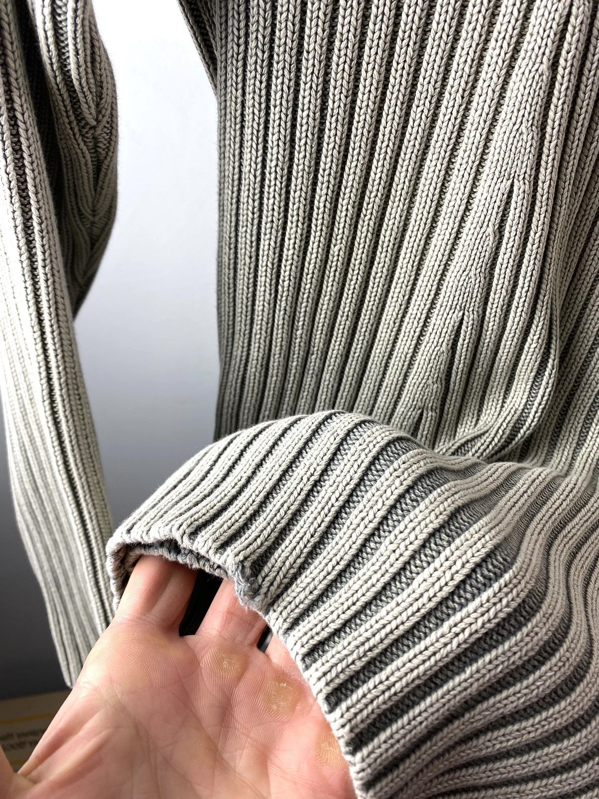 Vintage Y2K Vintage Striped Diesel Style Japanese Knit Sweater Size US XL / EU 56 / 4 - 9 Thumbnail