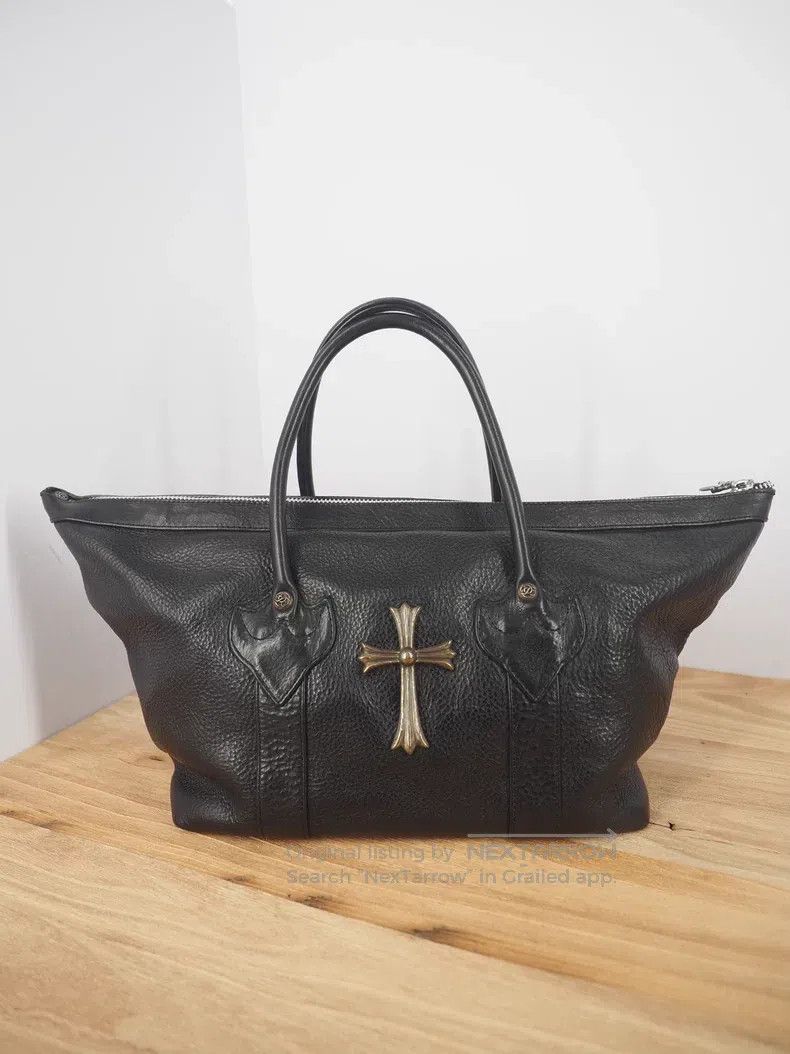 Chrome Hearts CHROME HEARTS Silver Cross Dumpling Bag Size ONE SIZE - 4 Thumbnail