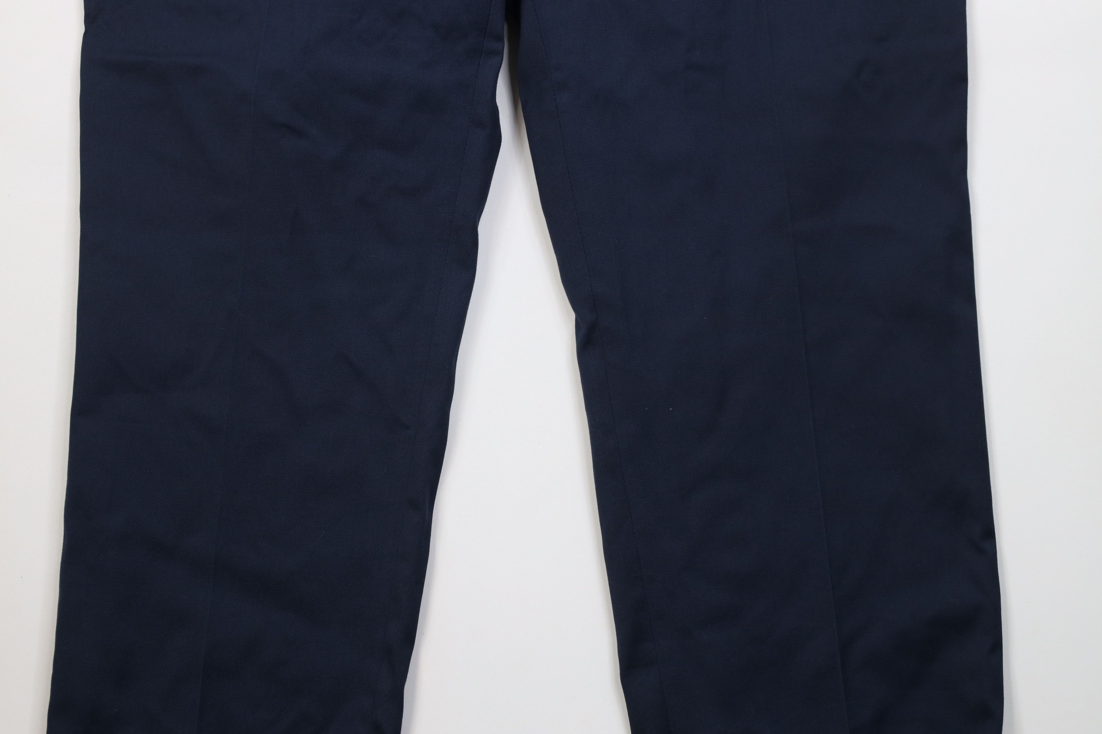 Vintage Vintage 70s Streetwear Wide Leg Chino Pants Blue USA Size US 44 / EU 60 - 3 Thumbnail