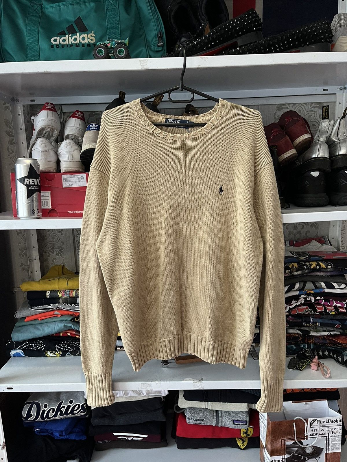 Polo Ralph Lauren Mens Vintage Polo Ralph Lauren knitted Sweater luxury Size US L / EU 52-54 / 3 - 18 Thumbnail