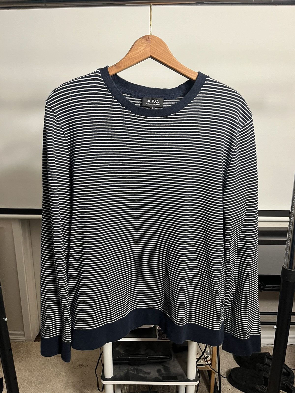 APC Striped sweater