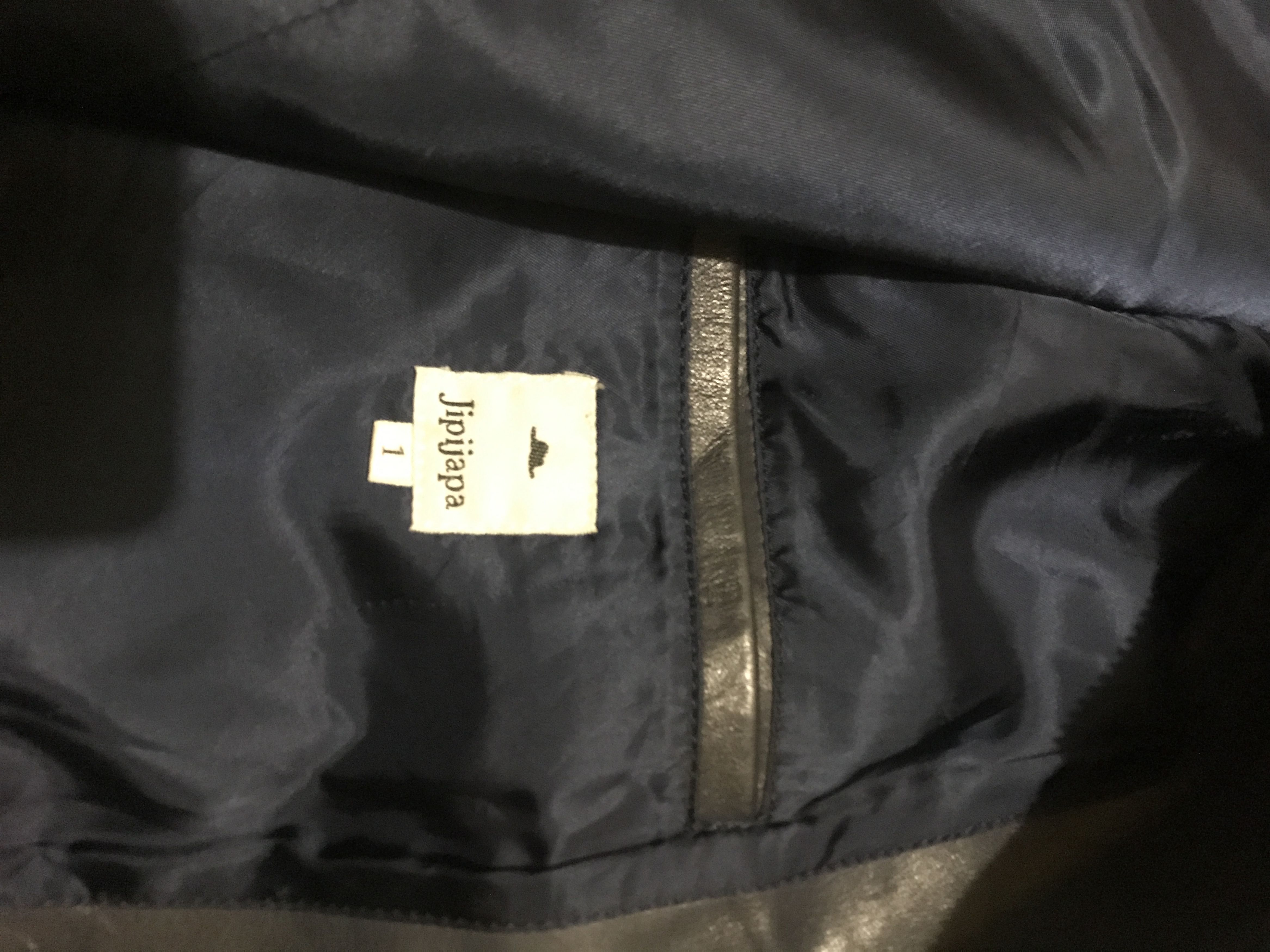 Japanese Brand Jipijapa Leather Jacket Size US S / EU 44-46 / 1 - 3 Thumbnail