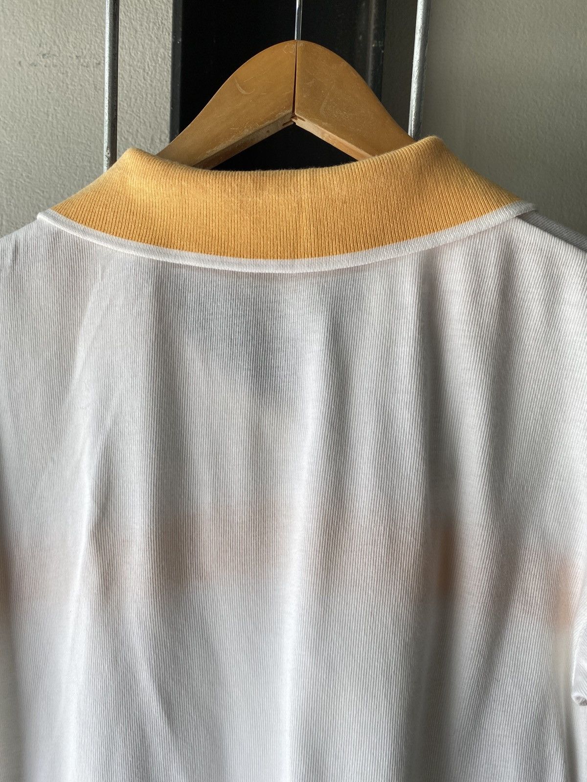 Ellesse Ellesse Orange-Collar Polo Tee with Chest Pattern Size M / US 6-8 / IT 42-44 - 8 Thumbnail