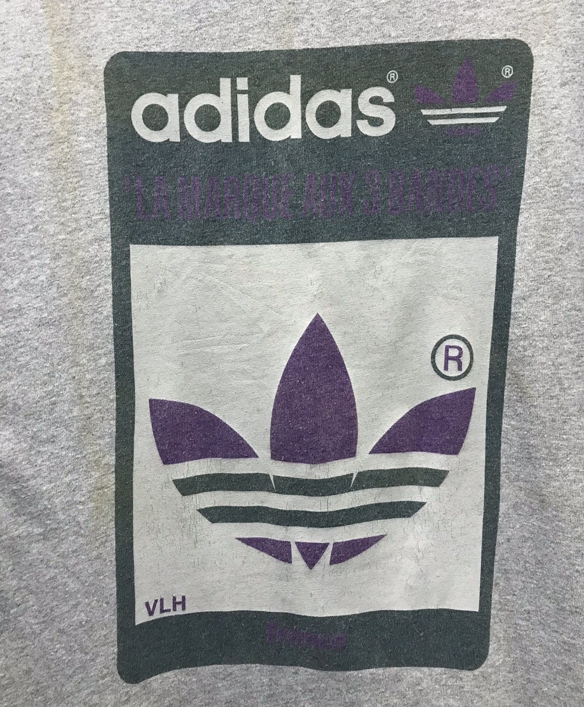 Adidas × Vintage Vintage Adidas ‘La Marque Aux 3 Bandes’ Made In Usa Shirt Size US M / EU 48-50 / 2 - 3 Thumbnail