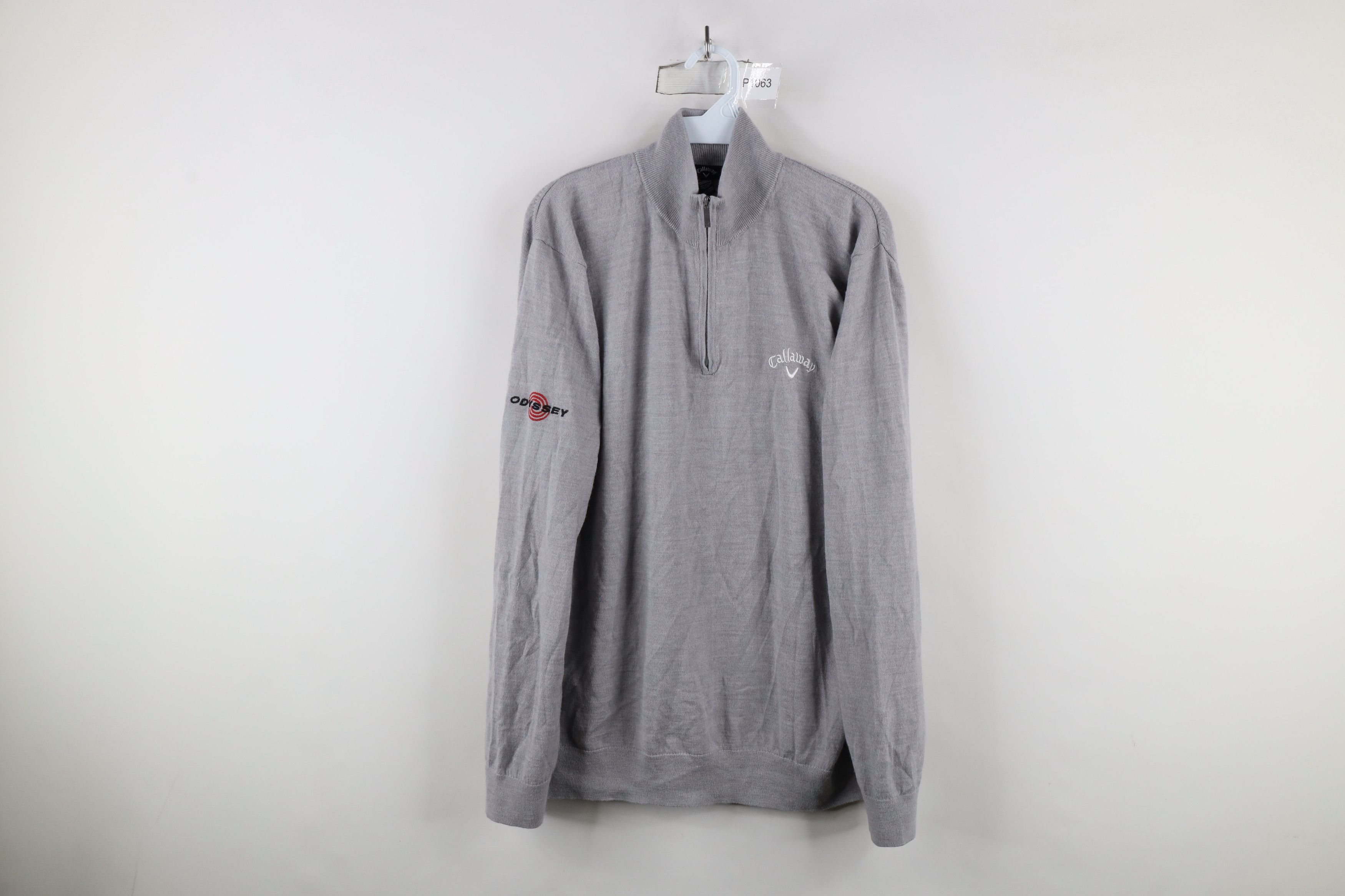 Callaway × Vintage Callaway Golf Wool Blend Knit Half Zip Pullover Sweater Size US XL / EU 56 / 4 - 1 Thumbnail
