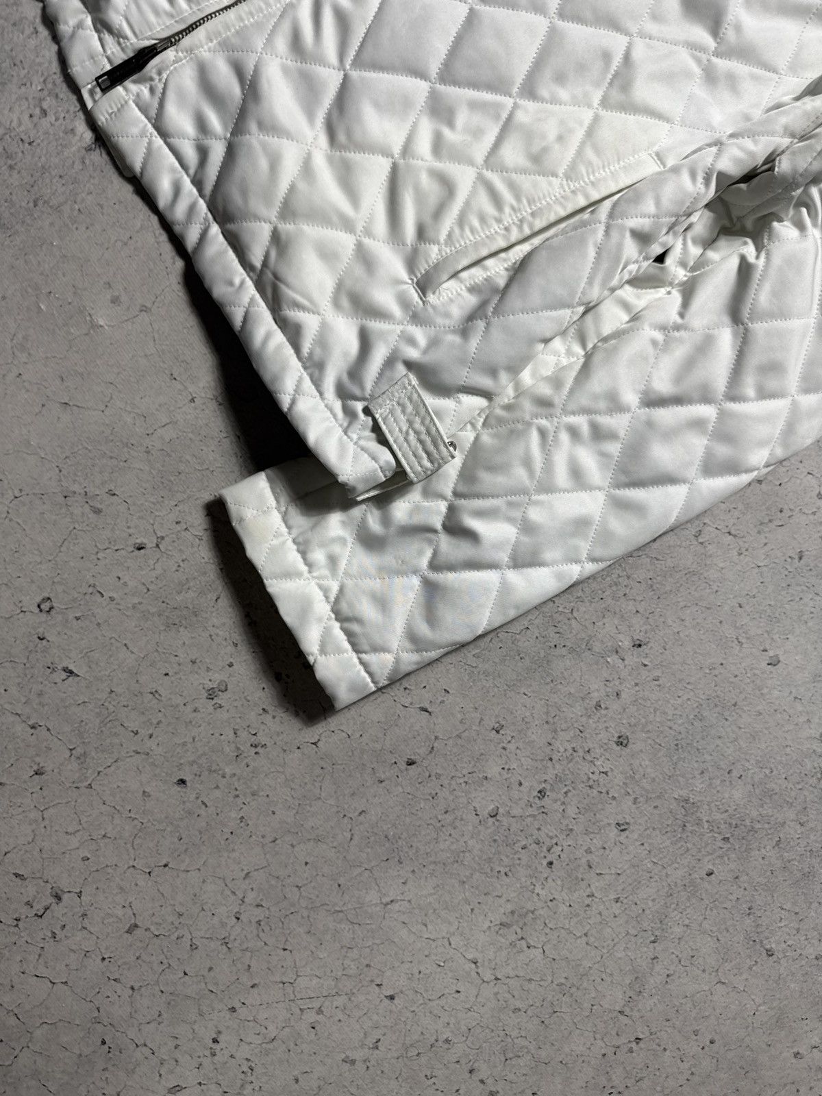 Burberry Burberry London Quilted Women’s White Jacket Luxury Size M / US 6-8 / IT 42-44 - 3 Thumbnail