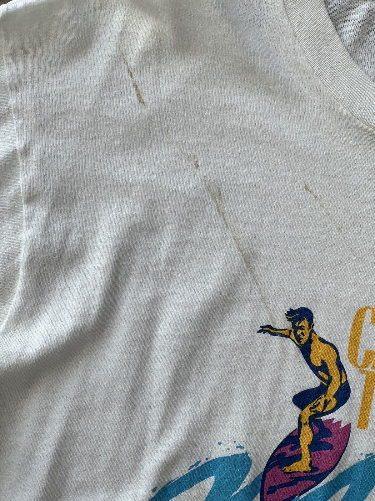 Vintage Vintage 1992 Catch the Wave Telex Surf Tee Single Stitch XL Size US XL / EU 56 / 4 - 5 Thumbnail