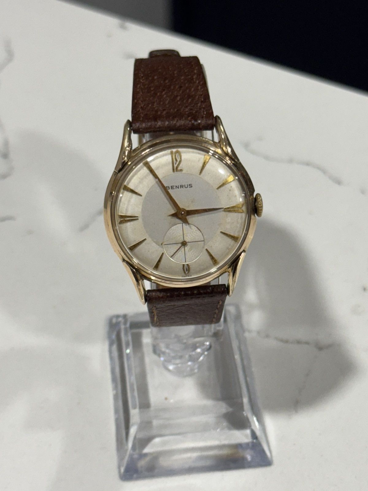 Other 1950s Benrus Automatic Swiss Movement Watch Size 34 - 6 Thumbnail