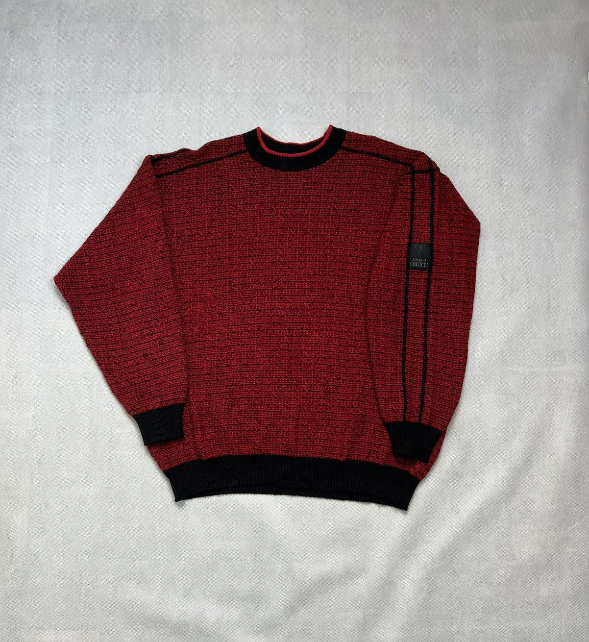 Carlo Colucci Sweater Carlo Colucci logo new collection Size US XL / EU 56 / 4 - 1 Thumbnail