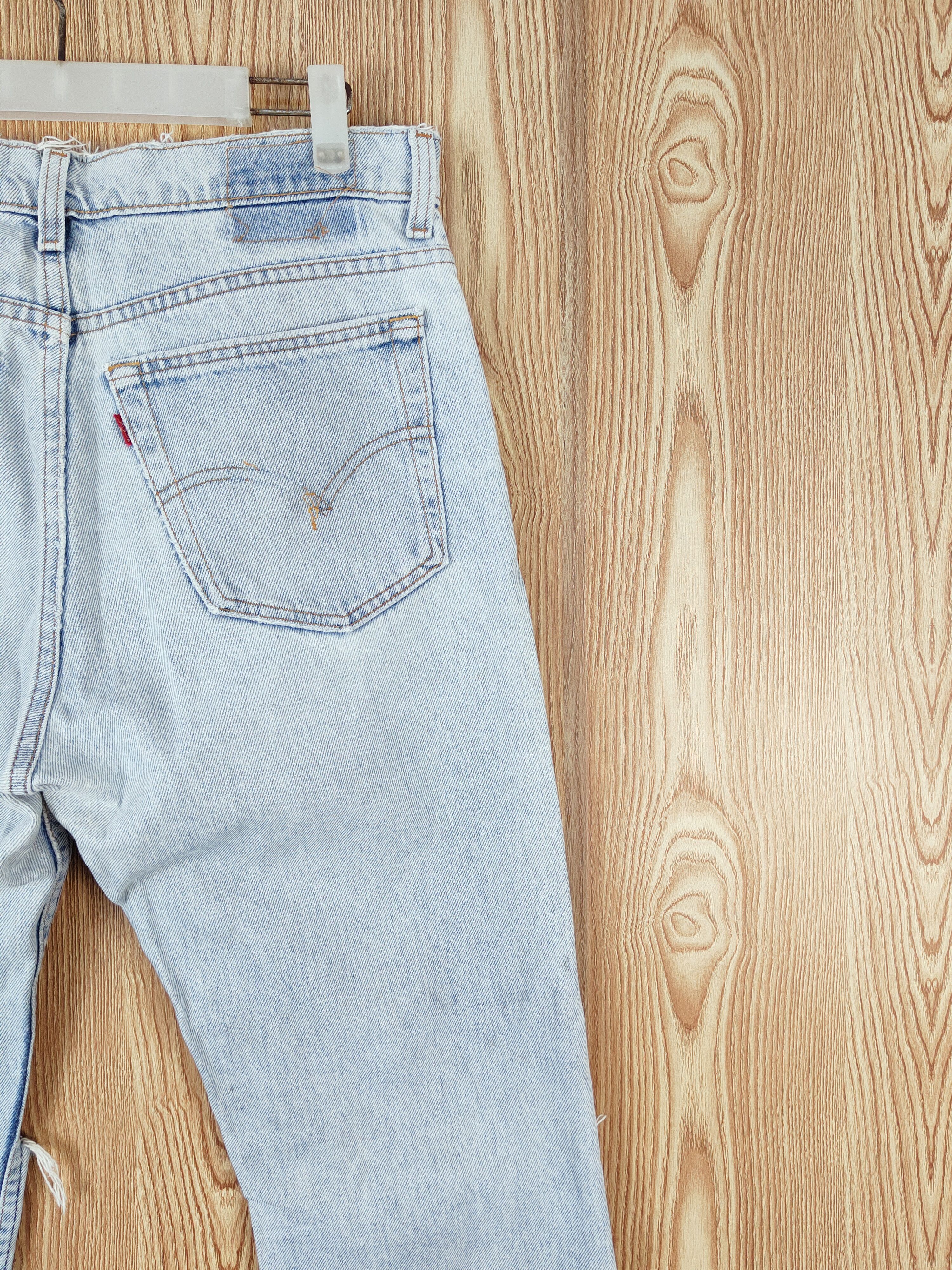 Levi's Levi's Distressed Ripped like kurt cobain denim Jeans #W488 Size US 32 / EU 48 - 12 Thumbnail