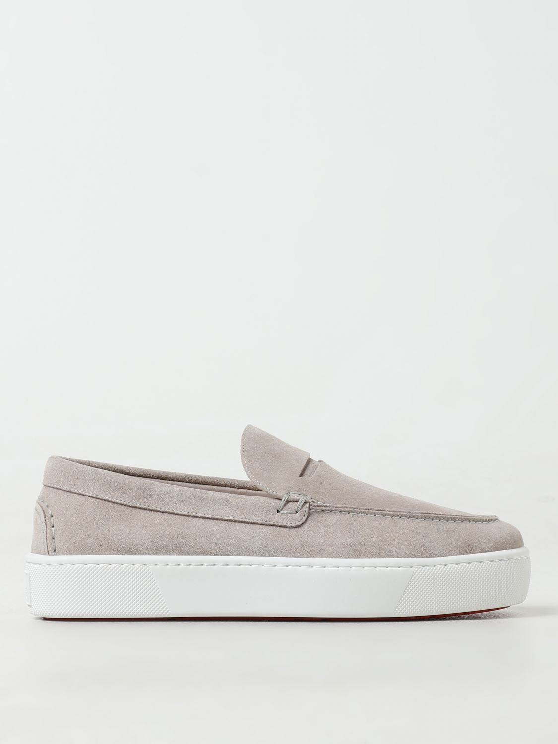 image of Christian Louboutin Loafers Men Beige (Size 11)