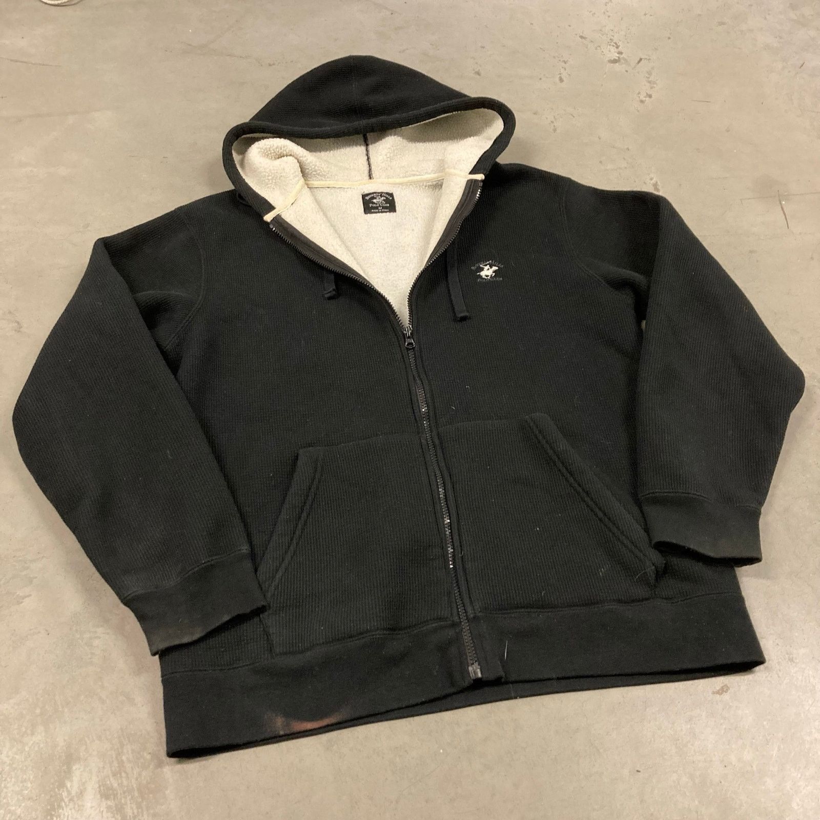 Vintage vintage fur lined thermal zip up hoodie Size US M / EU 48-50 / 2 - 1 Thumbnail