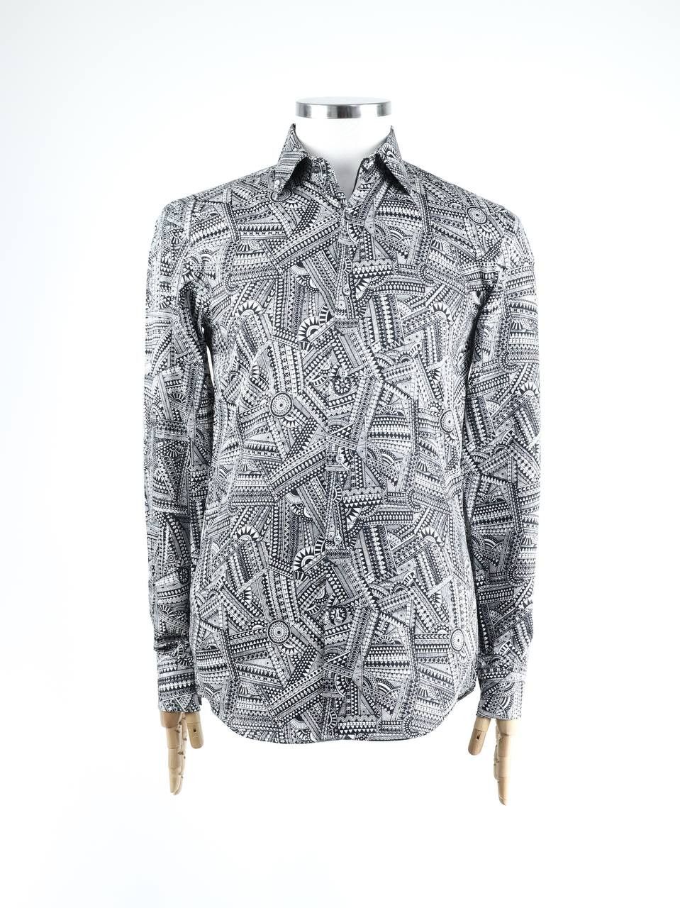 HUGO BOSS X MEISSEN Shirt with a pattern