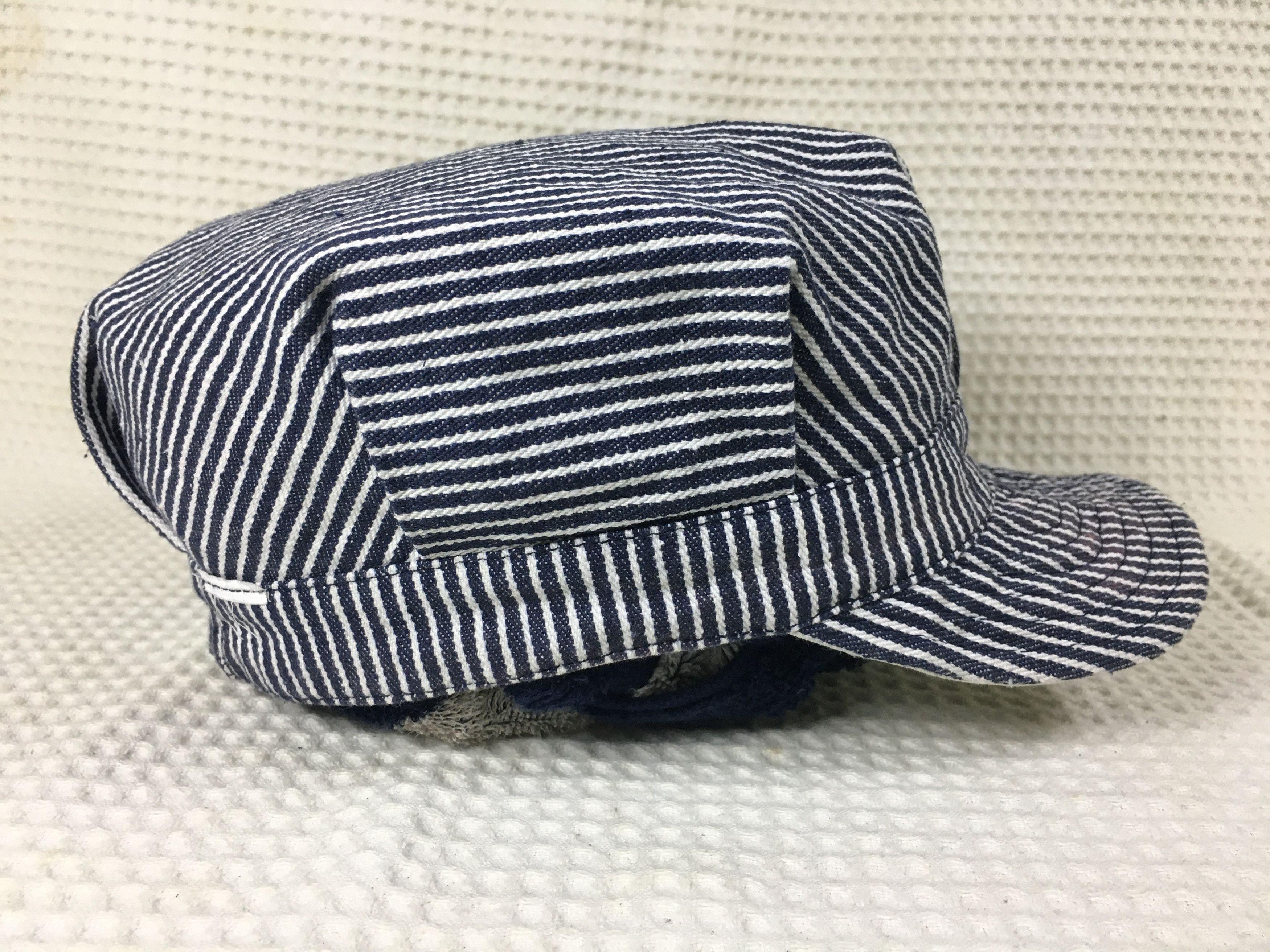 Lee × Vintage Lee Work Wear Hickory Stripe Fullcap Size ONE SIZE - 4 Thumbnail