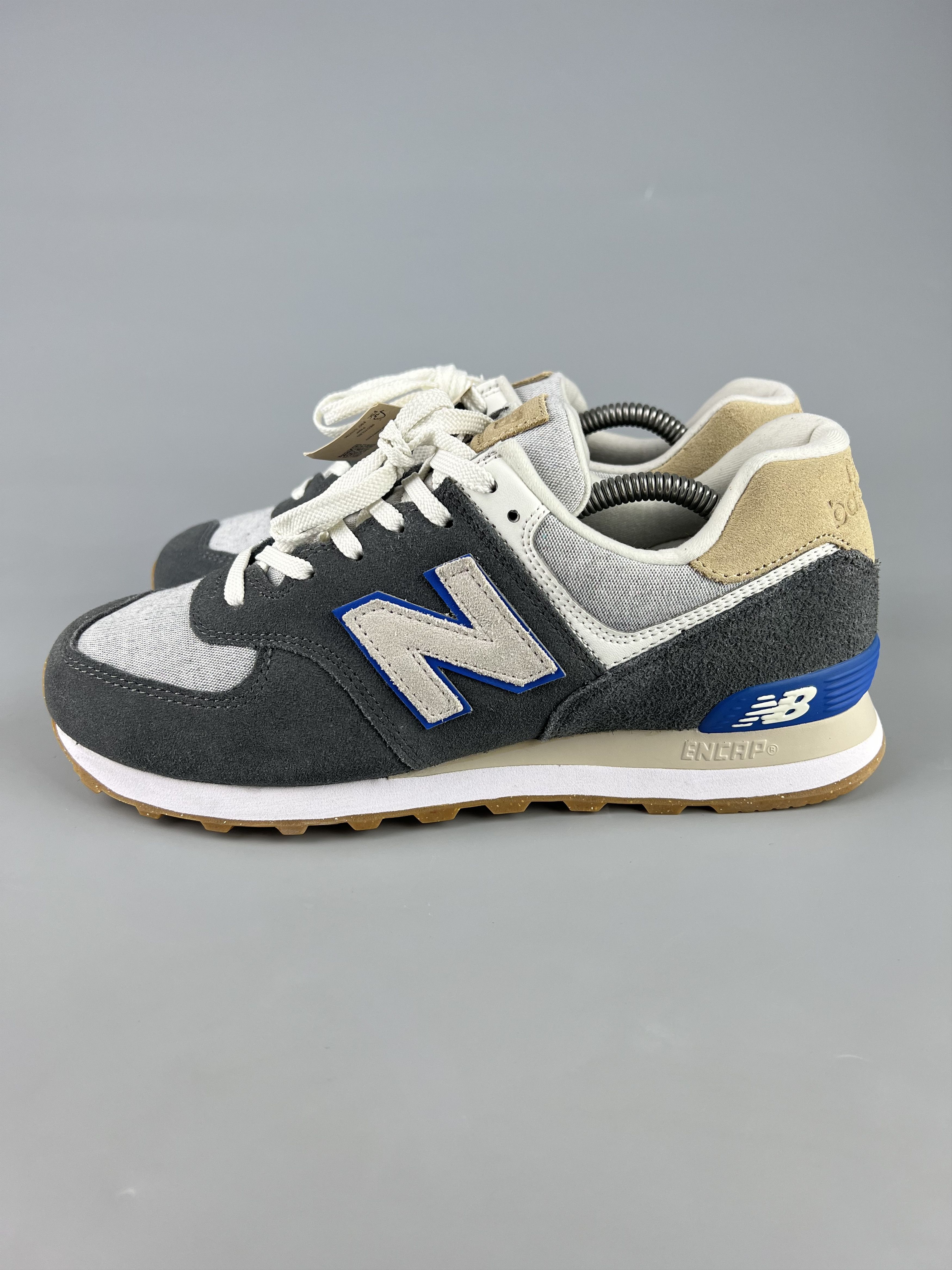 New Balance New Balance 574 Men's Gray Sneakers US8 Size US 8 / EU 41 - 2 Thumbnail