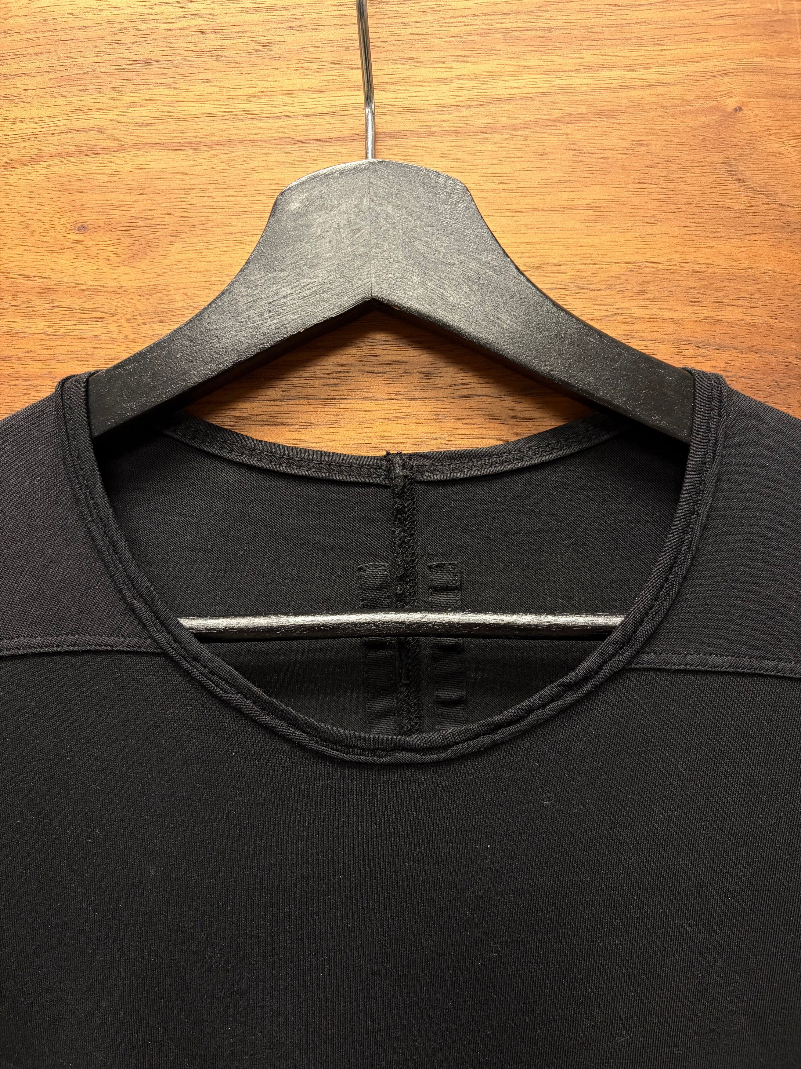Rick Owens Rick Owens DKRSHDW ‘Level’ Black Jersey Cotton T-Shirt Size US L / EU 52-54 / 3 - 3 Thumbnail