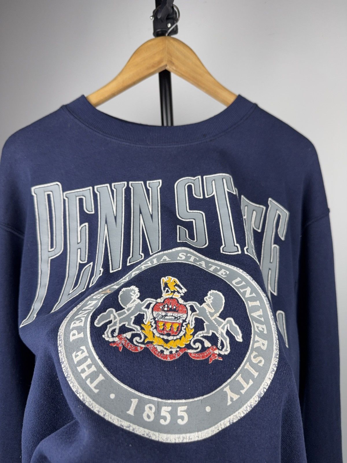 Vintage 90s Vintage Penn State University Crewneck Sweatshirt USA Size US L / EU 52-54 / 3 - 11 Thumbnail