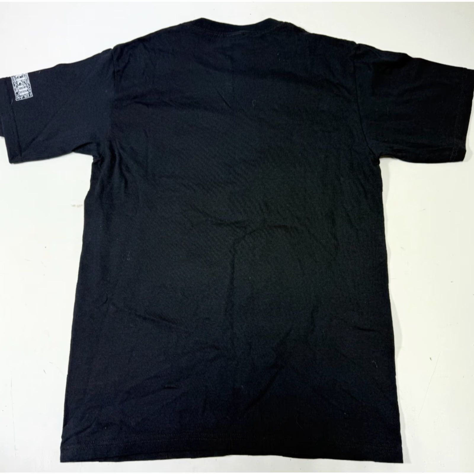 Anvil VINTAGE Trustkill Promotional T-Shirt BLEEDING THROUGH Black Short Sleeve Size S Mens Regular Cotton 90s Concert Rare Size US S / EU 44-46 / 1 - 6 Thumbnail