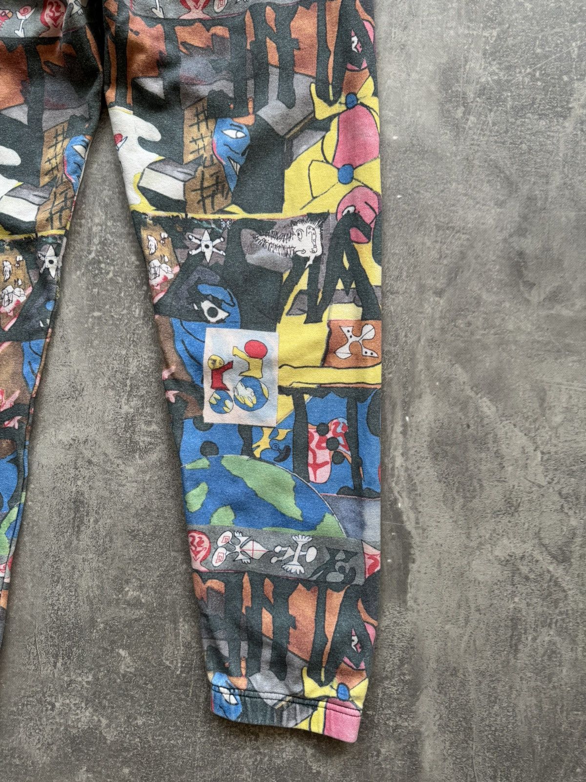 Brain Dead Rare Brain Dead X Leon Sandler All Over Print Sweatpants Size US 34 / EU 50 - 3 Thumbnail