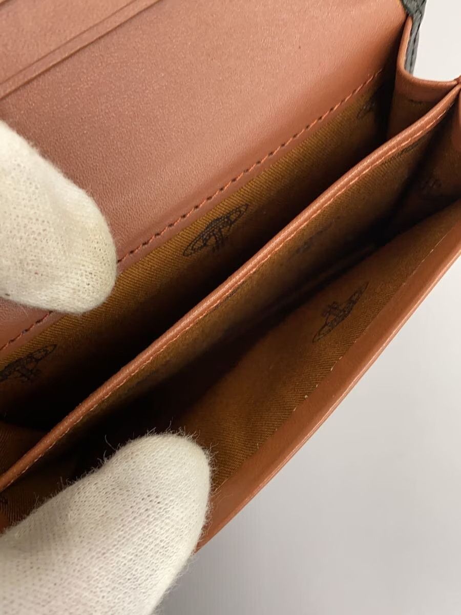 Vivienne Westwood Contrast Stitch Orb Leather Card Holder Wallet Size ONE SIZE - 5 Thumbnail