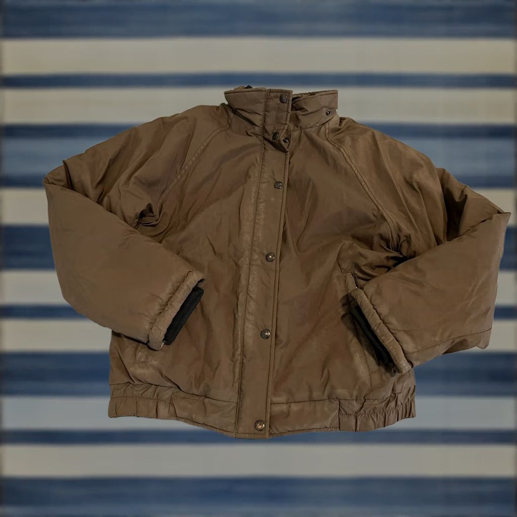 The North Face VINTAGE The North Face Jacket Brown Womens Large Parka Coat USA Nylon Fish & Wildlife Service Made in USA Size L / US 10 / IT 46 - 1 Thumbnail