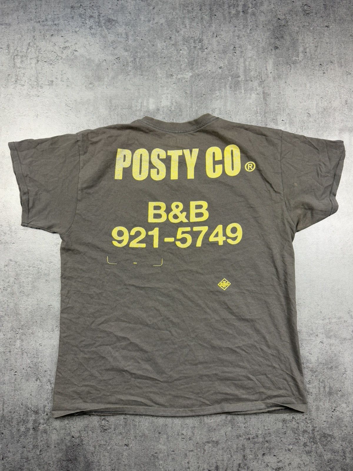 Band Tees × Japanese Brand × Vintage Posty Co Post Malone beerbongs bentleys tee tees merch tour Size US L / EU 52-54 / 3 - 5 Thumbnail