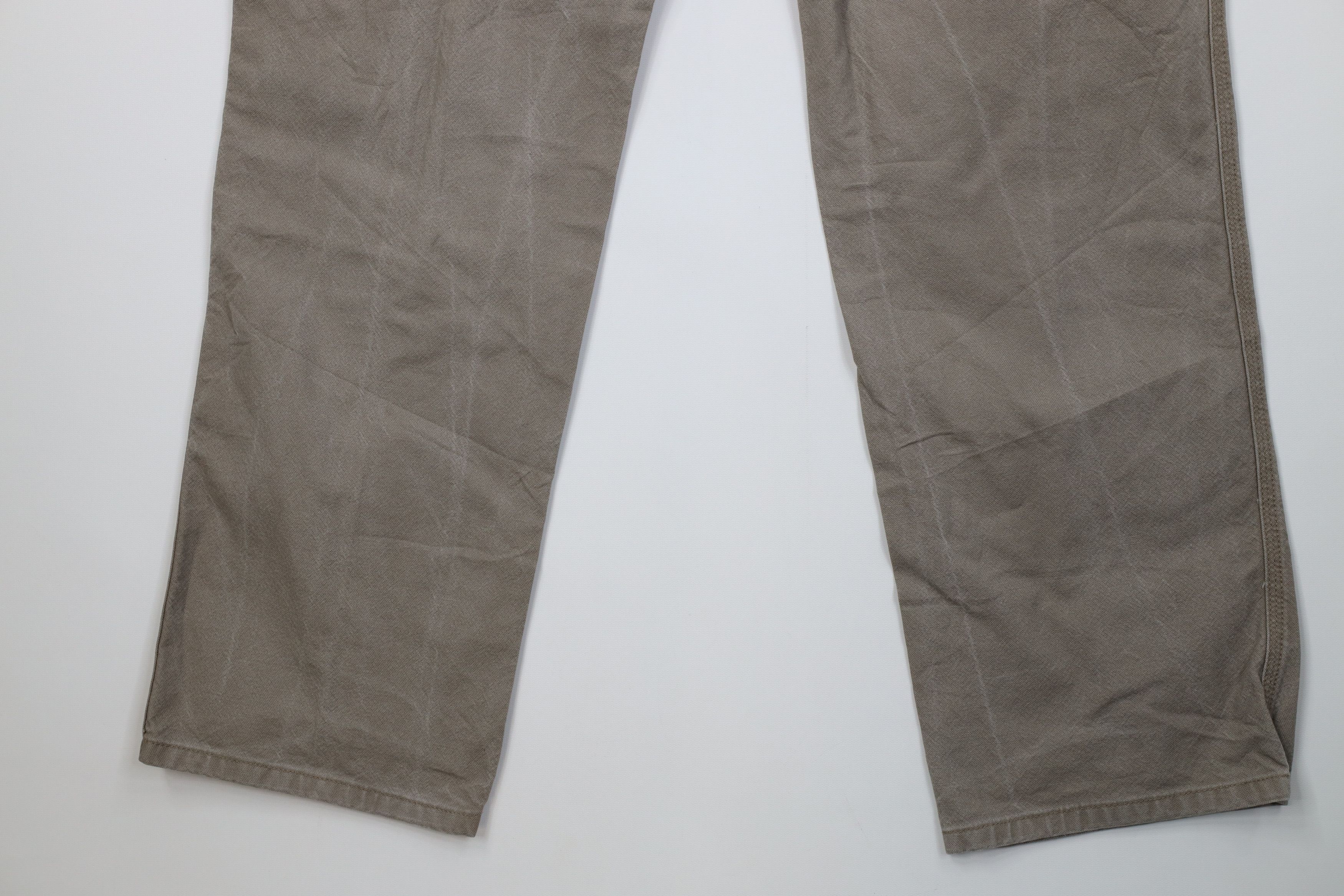 Carhartt Vintage Y2K Carhartt Relaxed Fit Wide Leg Dungaree Pants Size US 38 / EU 54 - 11 Thumbnail