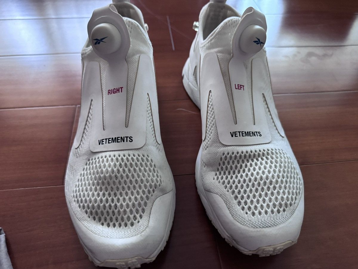 Reebok × Vetements Vetements x Reebok "Right & Left" Pump Size US 10 / EU 43 - 7 Thumbnail