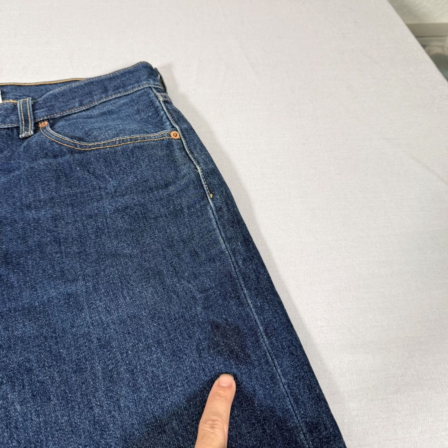 Levi's VINTAGE Levi's 501 Jeans Mens 36x30 Blue Straight Size US 36 / EU 52 - 3 Thumbnail