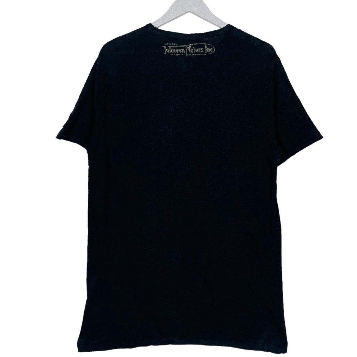 Johnson Motors × The Rolling Stones 💥JOHNSON MOTOR x ROLLING STONES LOGO TSHIRT Size US L / EU 52-54 / 3 - 8 Thumbnail