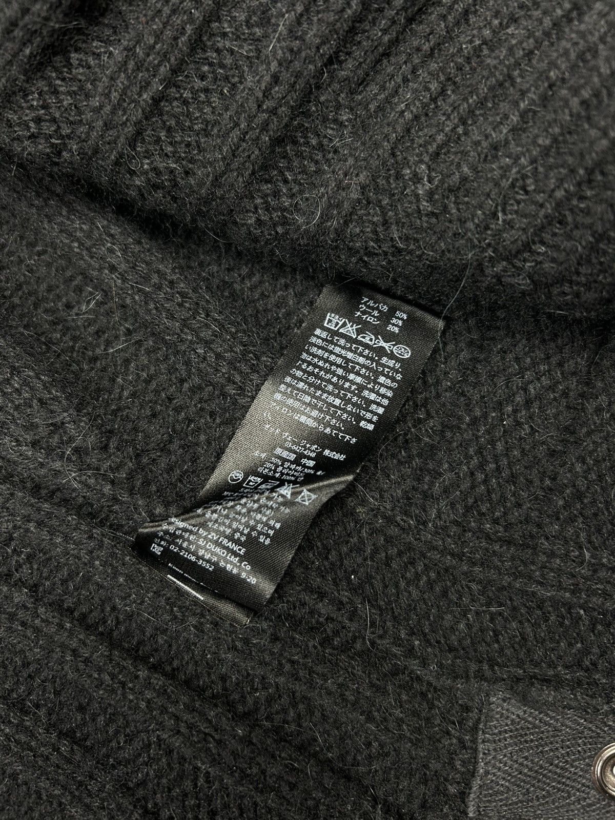 Dolce & Gabbana × Saint Laurent Paris × Zadig & Voltaire Y2k Zadig Voltaire knitted sweater 3D embroidery Size S / US 4 / IT 40 - 8 Thumbnail