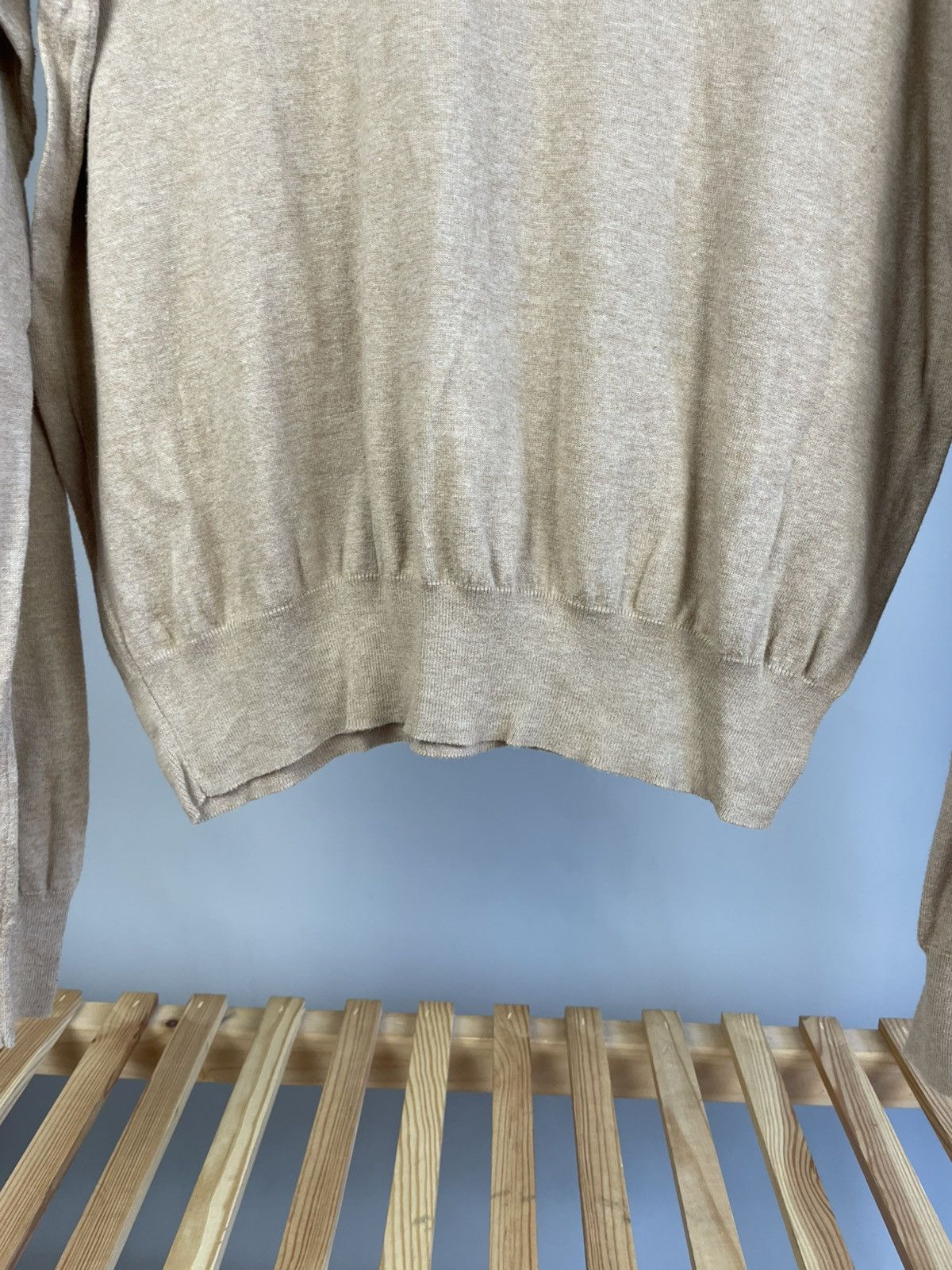 Designer × Polo Ralph Lauren × Vintage Polo Ralph Lauren cotton v neck sweater size M Size US M / EU 48-50 / 2 - 5 Thumbnail