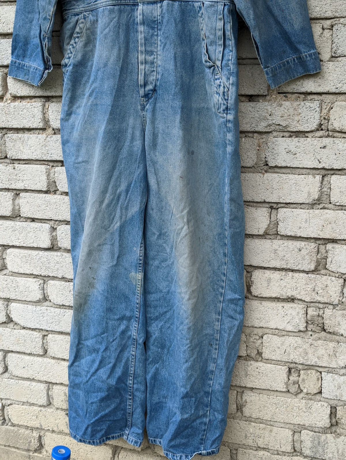 Japanese Brand Dog House Overalls Jeans Size US 40 / EU 56 - 5 Thumbnail