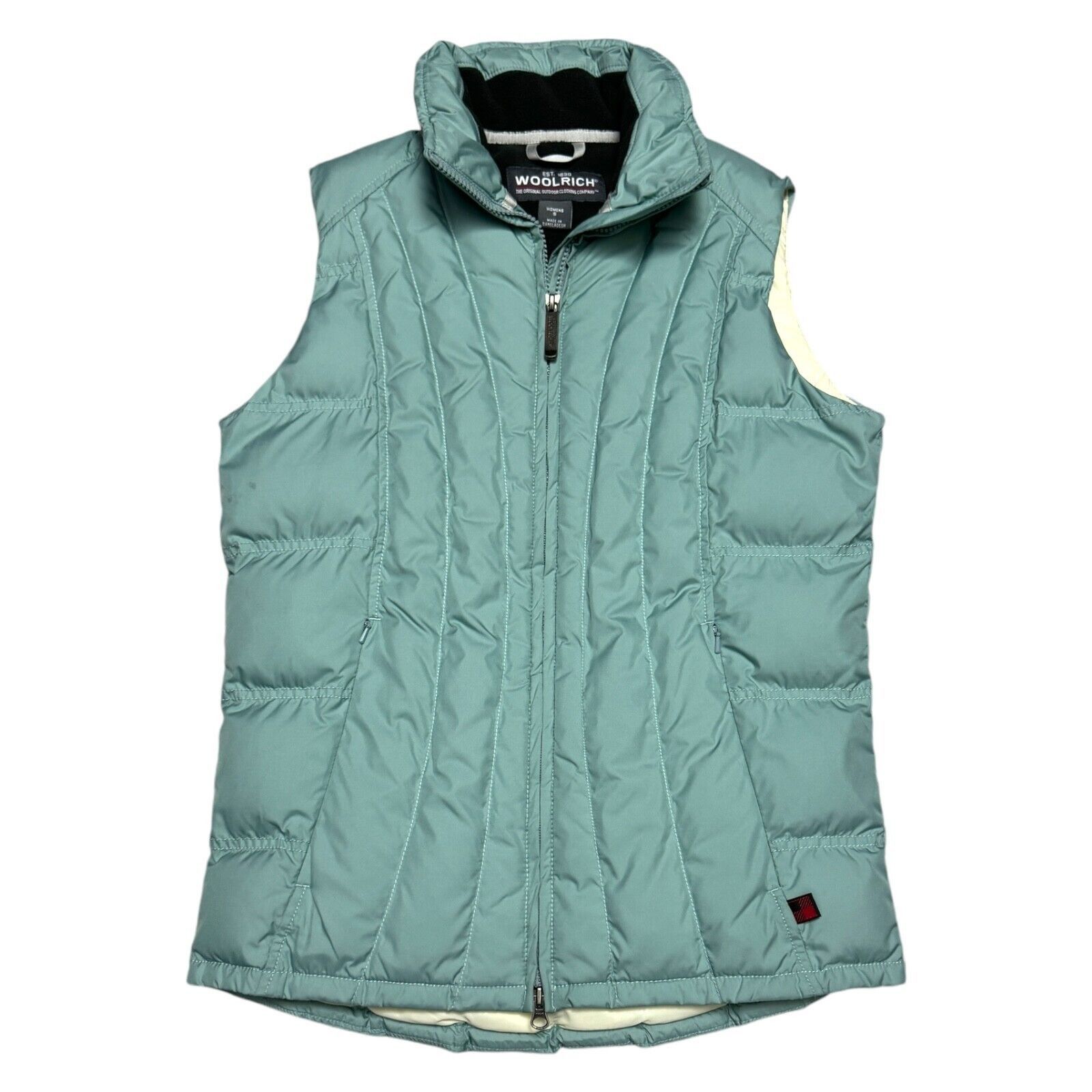 Woolrich Woolen Mills WOOLRICH Puffer Mint Green Insulated Winter Ski Parka Vest Size S / US 4 / IT 40 - 2 Thumbnail
