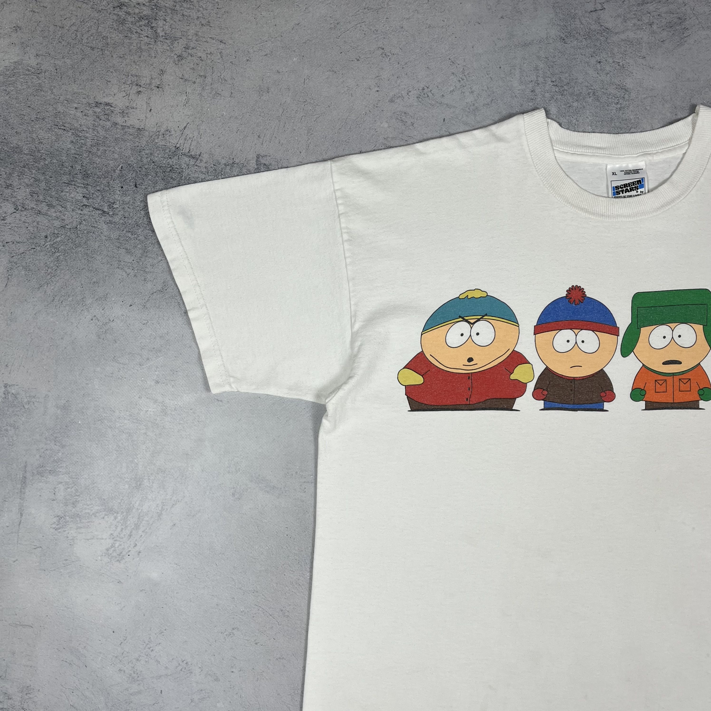 Cartoon Network Vintage South Park Cartoon Funny T Shirt 1998 Size US XL / EU 56 / 4 - 6 Thumbnail