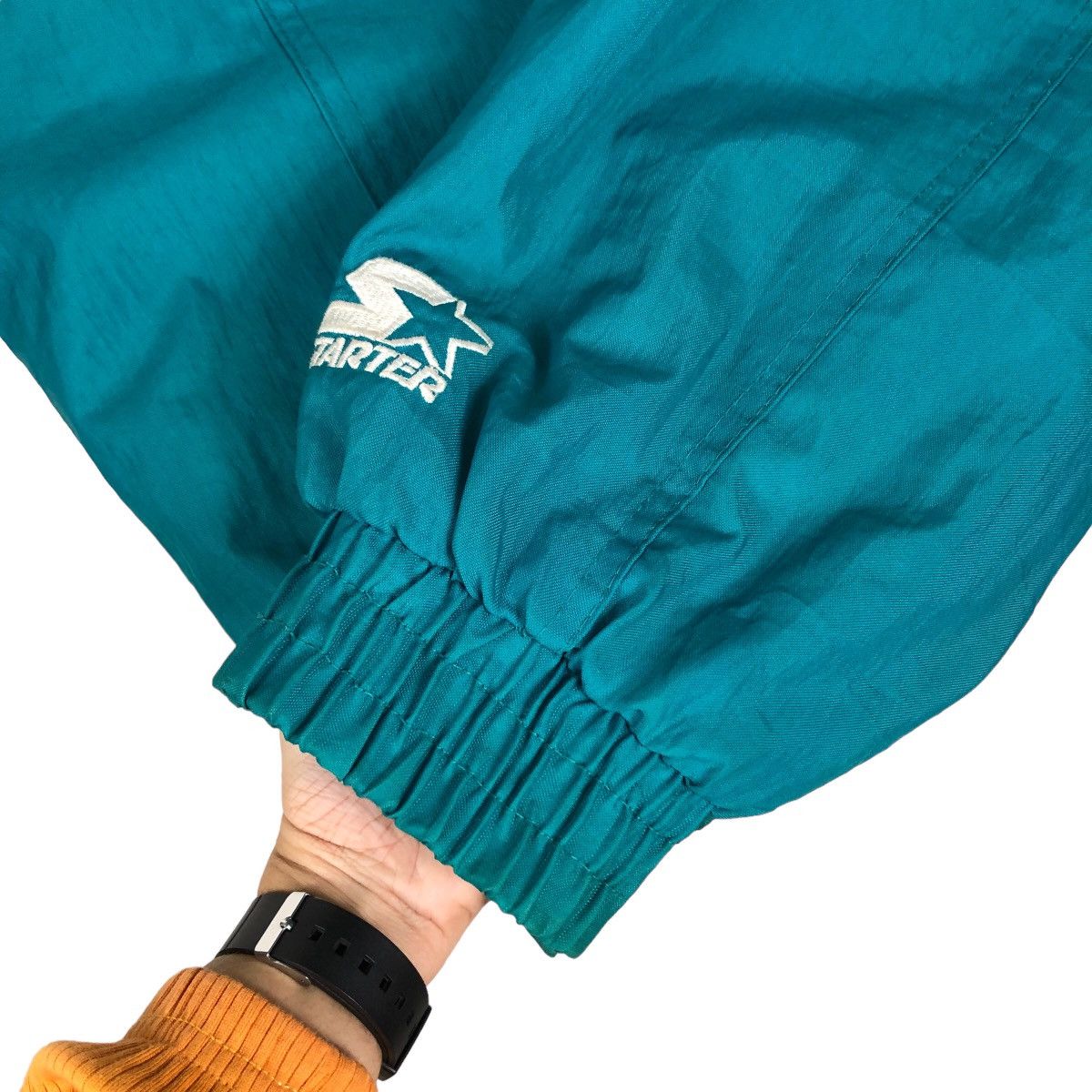NFL 🔥90’s Vintage Bomber Jacket Starter NFL Dolphins Big Logo Size US M / EU 48-50 / 2 - 13 Thumbnail