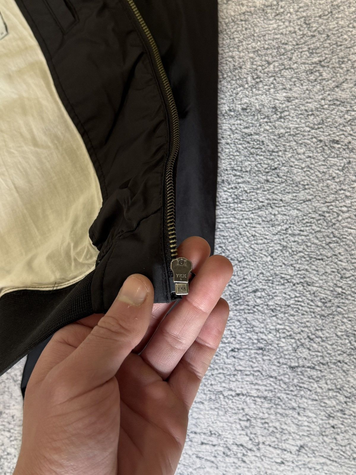 J.Lindeberg J Lindeberg Bomber Jacket Black Nylon Striped Trim Men M Size US M / EU 48-50 / 2 - 12 Thumbnail