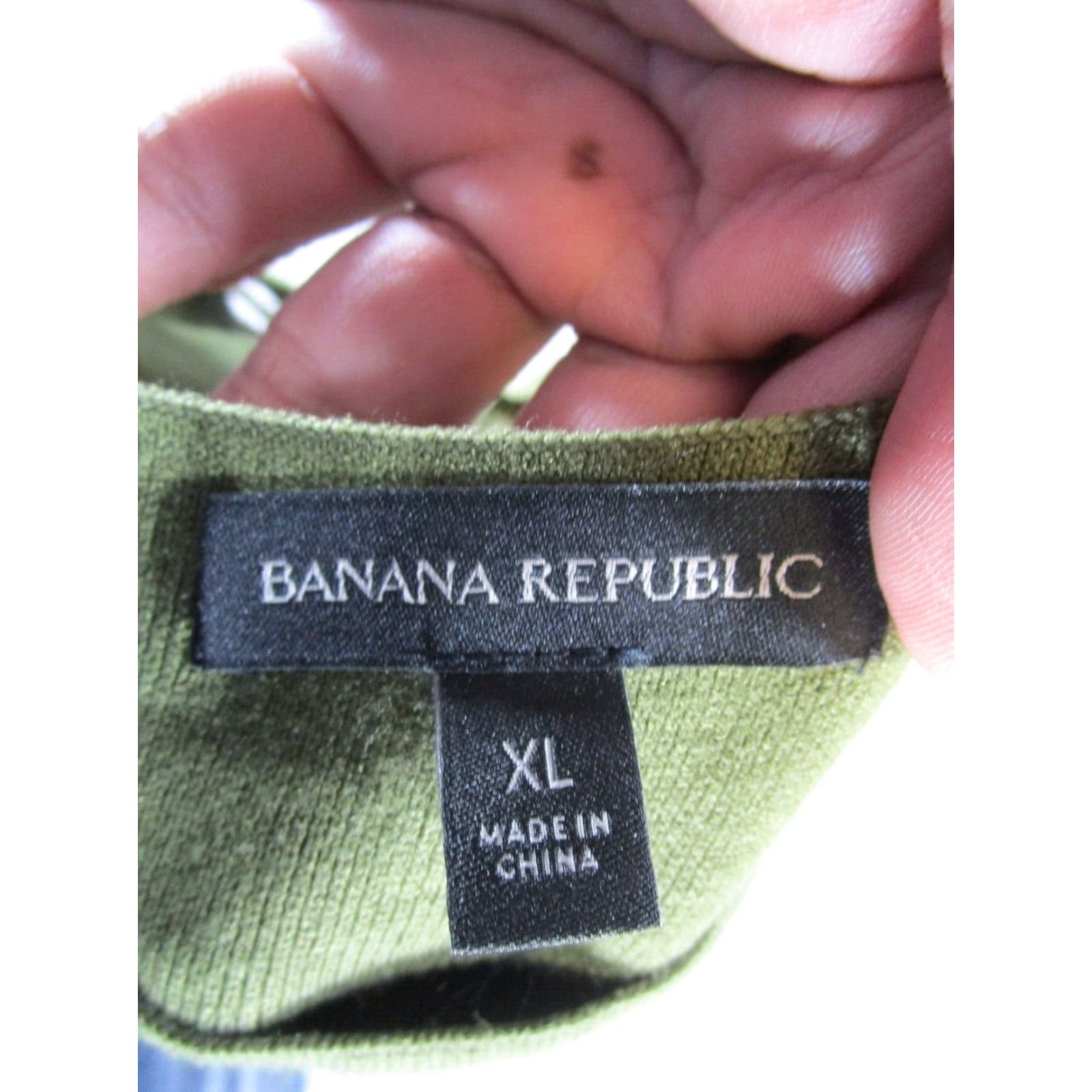 Banana Republic Banana Republic Shirt Womens Xl Green Tank Top New Size XL / US 12-14 / IT 48-50 - 3 Thumbnail
