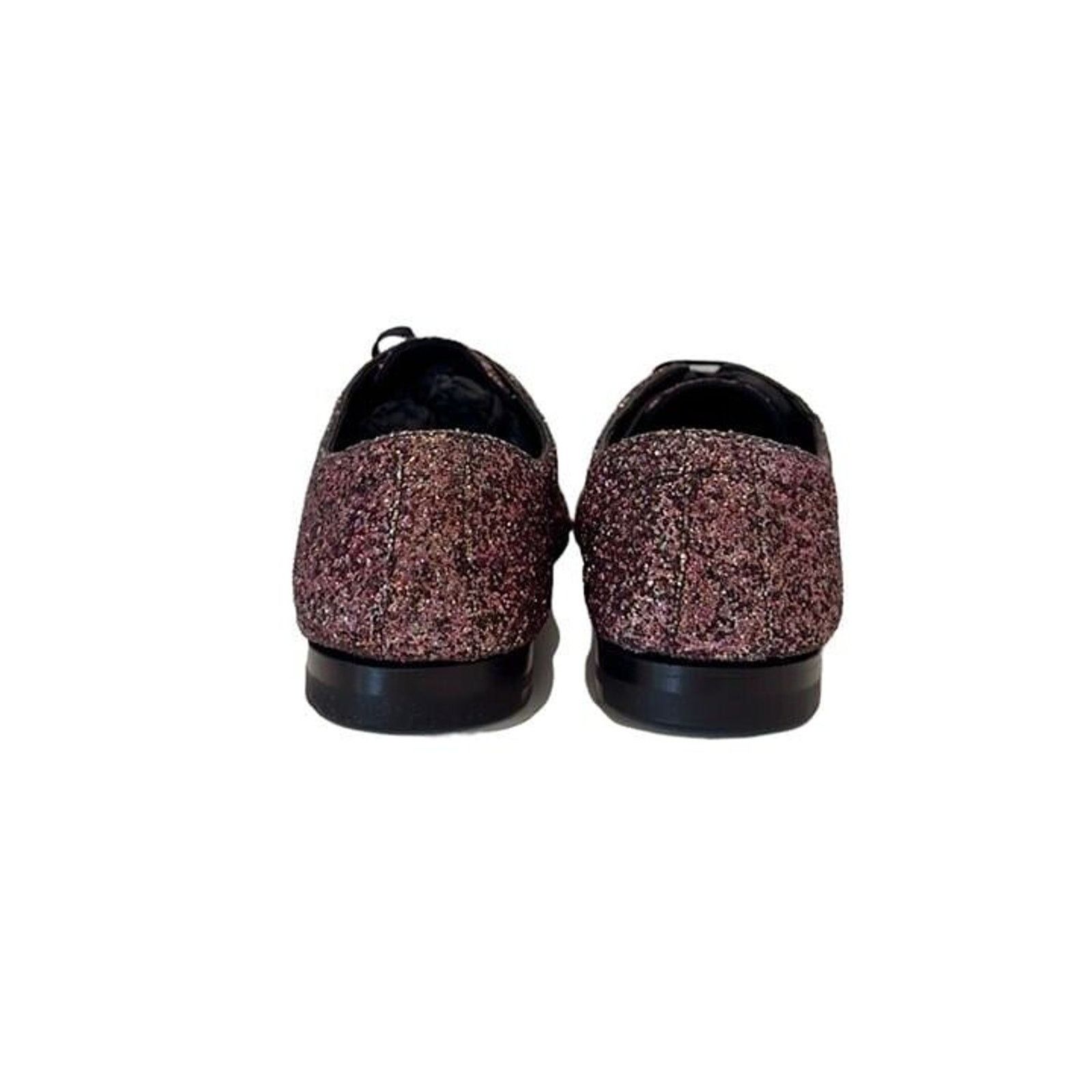 Saint Laurent Paris Saint Laurent Calfskin Glitter Oxfords Size US 9 / IT 39 - 5 Thumbnail