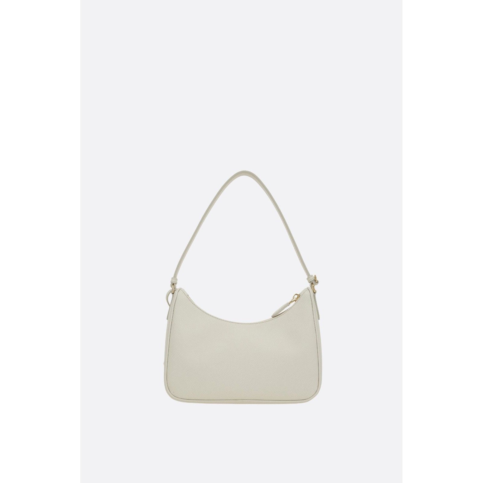Prada PRADA $2150 Re-Edition 2005 Chalk White Leather Mini shoulde Size ONE SIZE - 3 Thumbnail