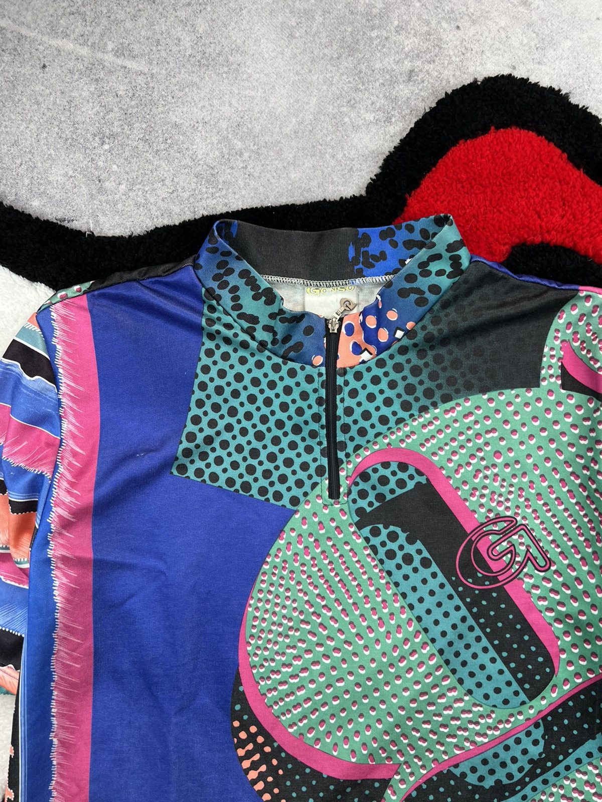 Vintage Vintage 90s Gonso Cycling Jersey Size US L / EU 52-54 / 3 - 4 Thumbnail