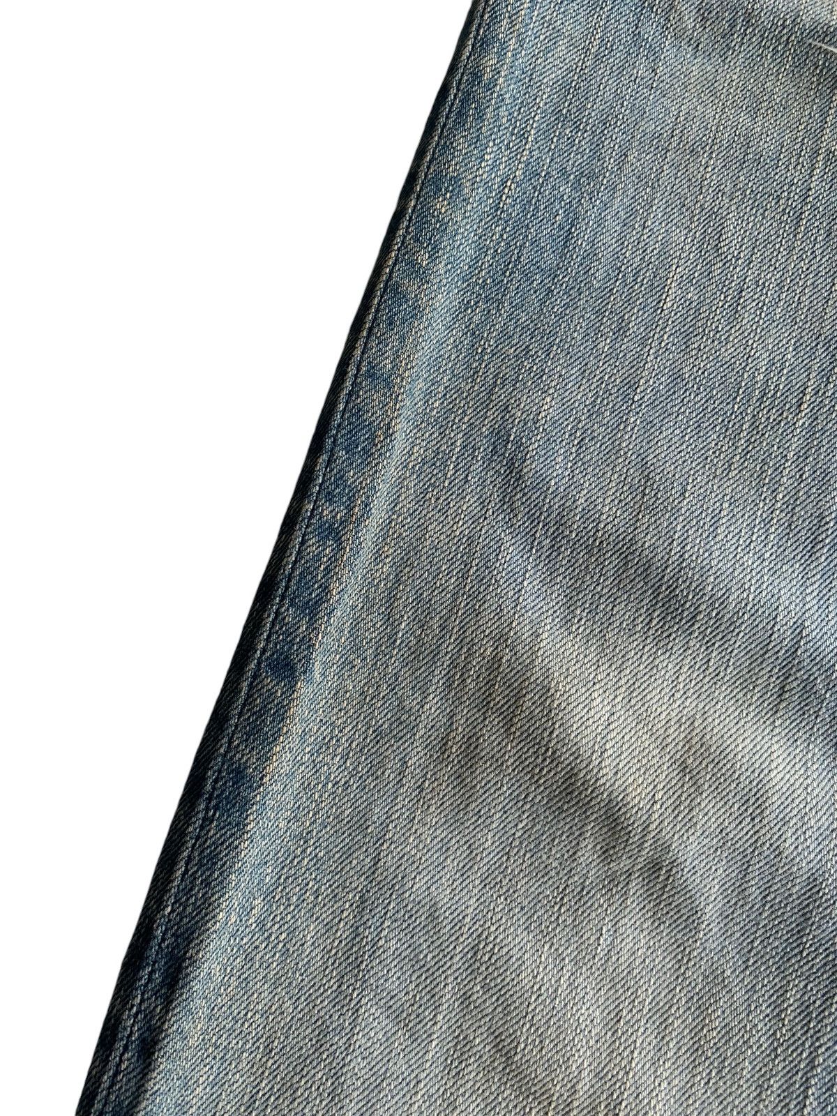 Edwin 505ZX Redline Selvedge distressed denim