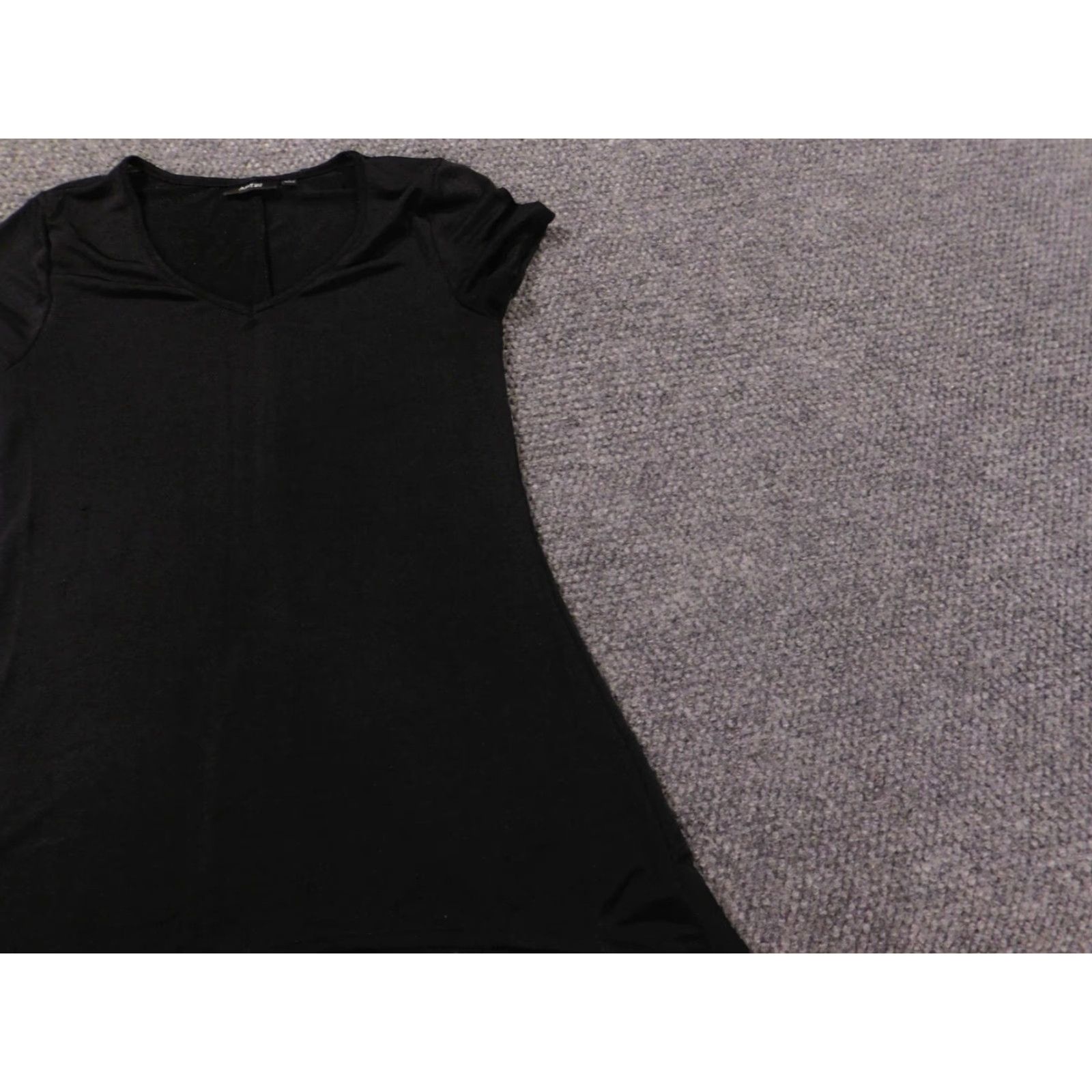Apt. 9 Apt 9 Womens Blouse Small Black pullover Stretch Size S / US 4 / IT 40 - 3 Thumbnail