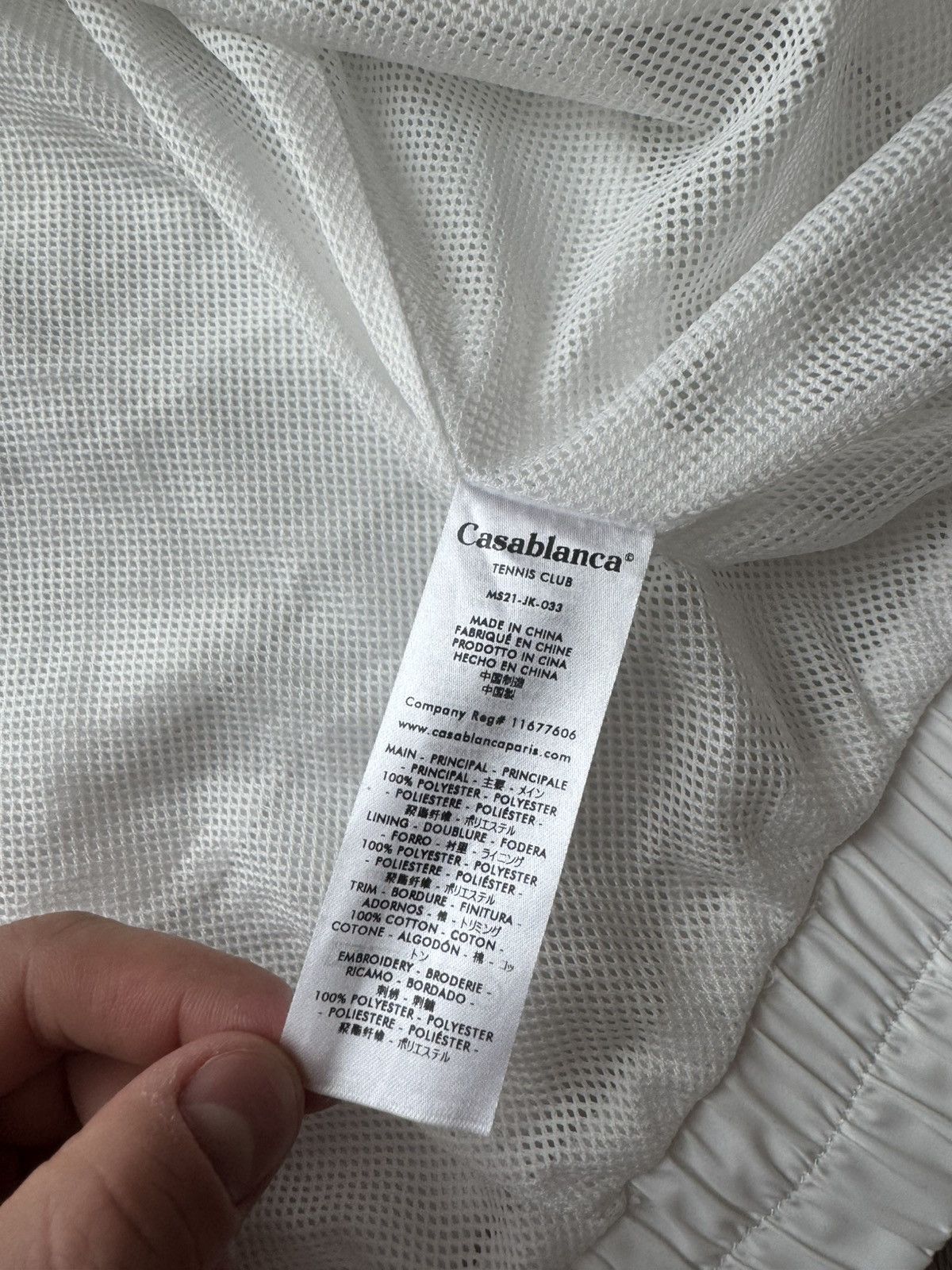 Casablanca TENNIS EQUIPMENT SPORT TRACK JACKET Size US XL / EU 56 / 4 - 8 Thumbnail