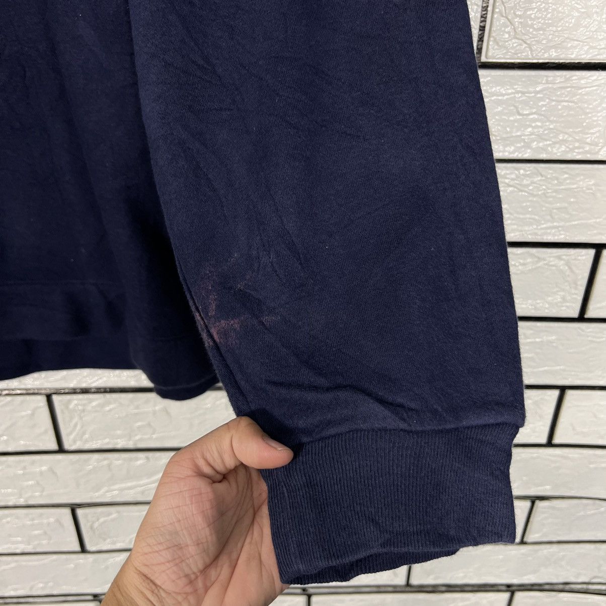 Gap GAP Spellout Big Logo Blue Crewneck Sweatshirt #4269-C194 Size US XL / EU 56 / 4 - 8 Thumbnail