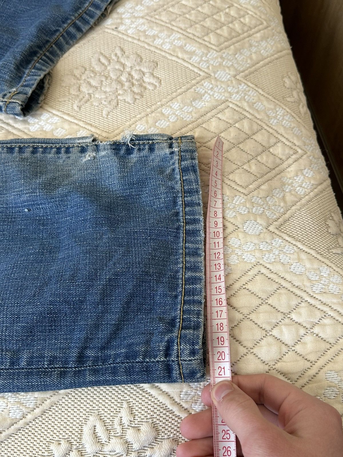 Firetrap 🔥 Vintage Firetrap Distressed Denim Japanese Baggy Jeans Y2K Size US 30 / EU 46 - 16 Thumbnail