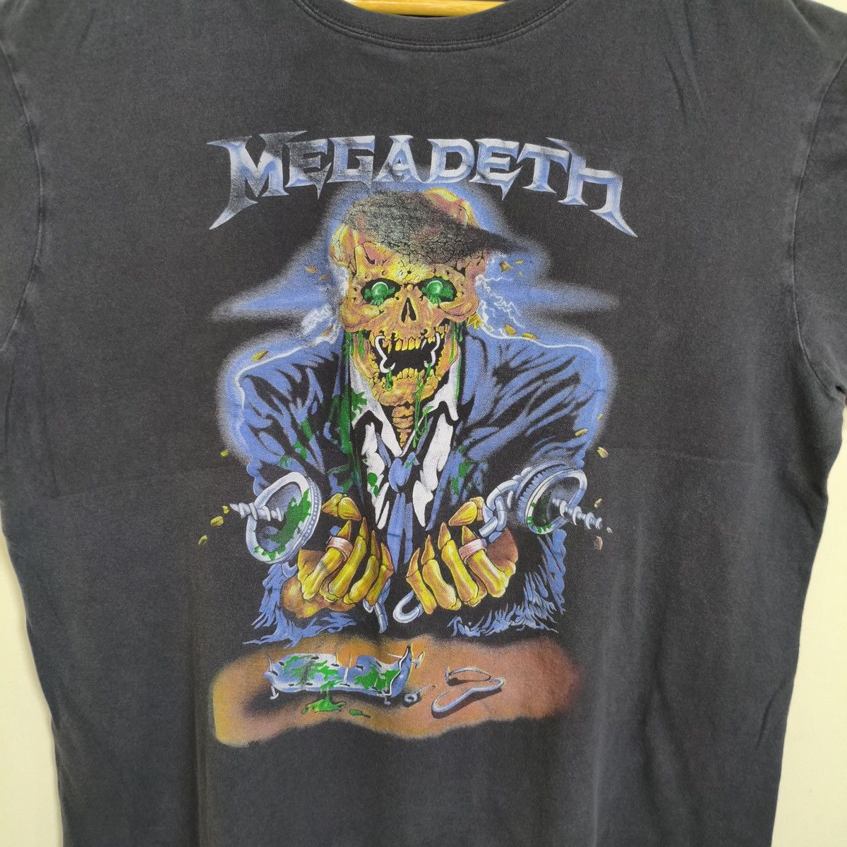 Band Tees Vintage Megadeth 1990 "Rust in Peace" tour t-shirt Size US M / EU 48-50 / 2 - 2 Thumbnail